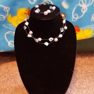 Necklace and bracelet